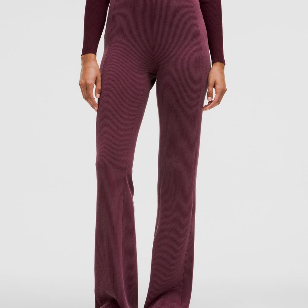 Elegant Burgundy Women's Jumpsuit